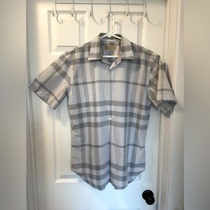 Burberry - Men’s Medium Short Sleeve Button Up Shirt